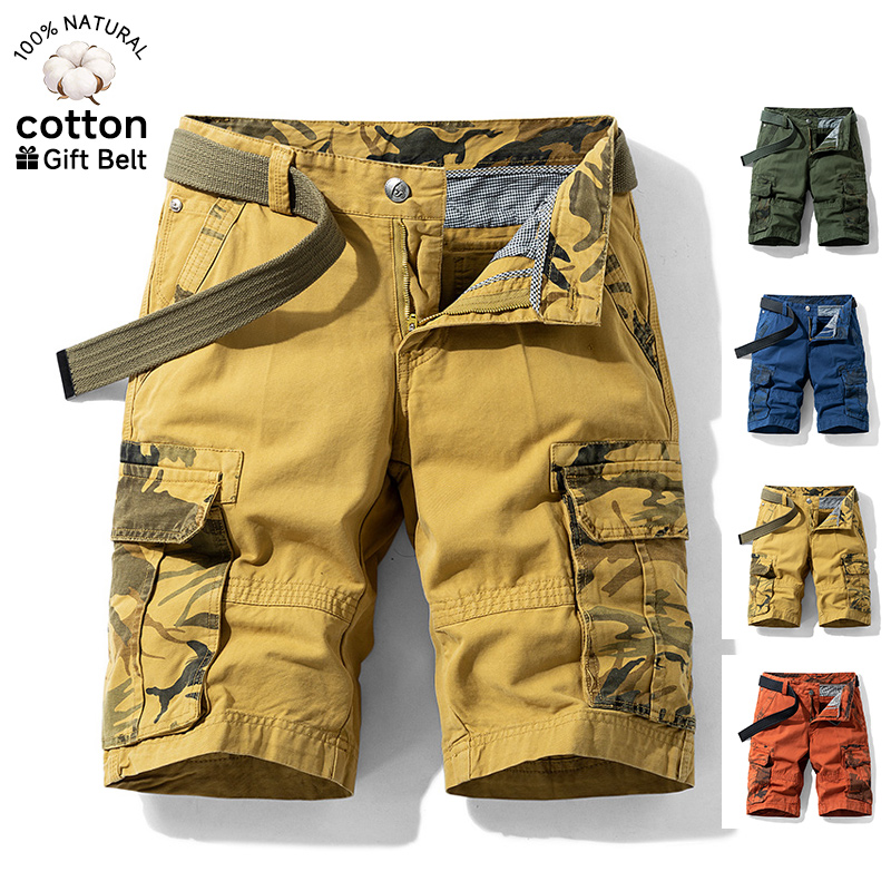 Corteiz Cargo Pant - Summer Men's Cargo Shorts Baggy Straight