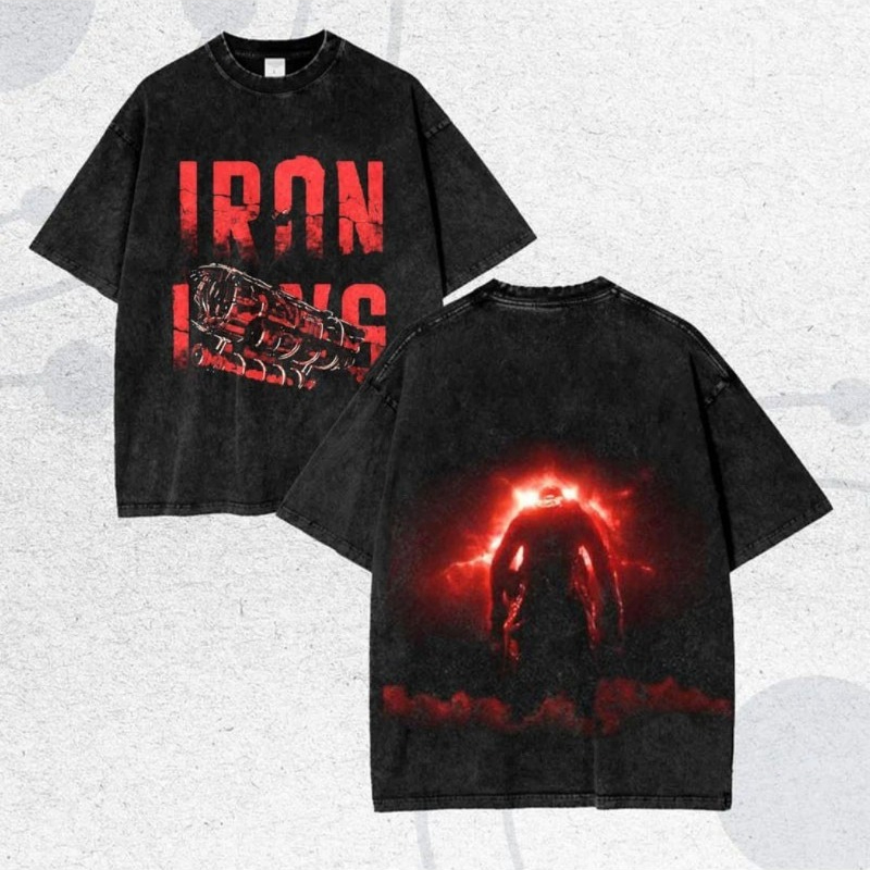 Streetwear Brand Red Logo - Men's washed streetwear brand street style