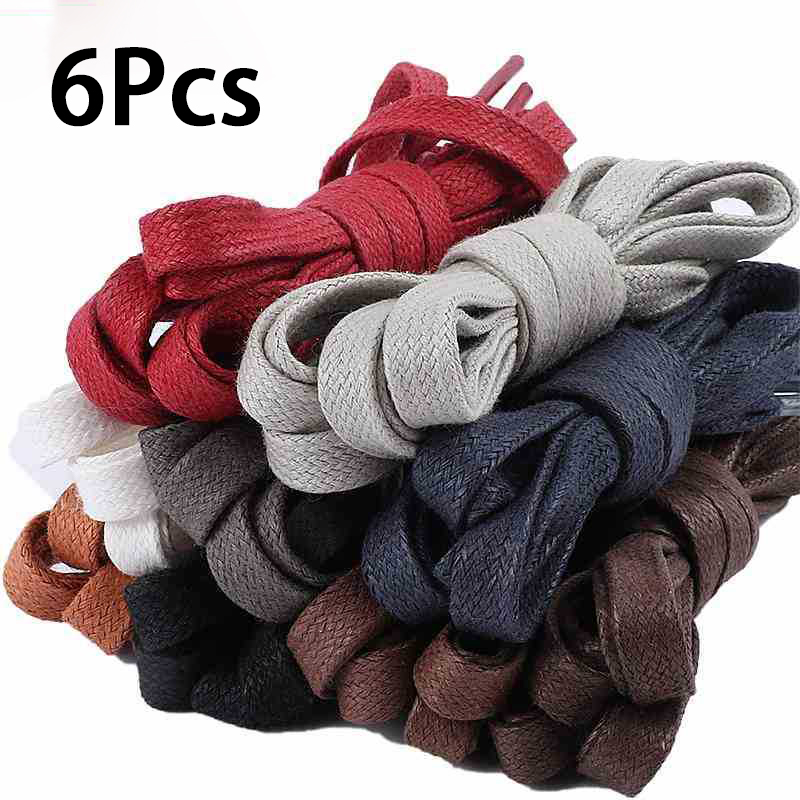 Travis Scott Lace - 0.6cm wide Waxed Shoelaces Flat Cotton