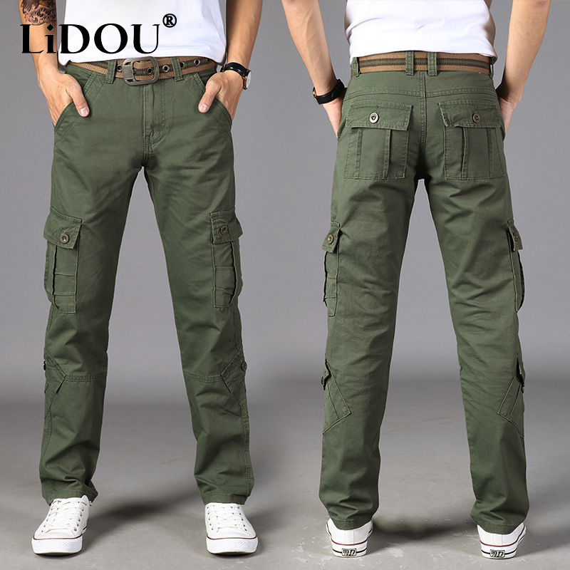Summer New Solid Color Casual  - Corteiz Cargo Pant บทวิจารณ์และราคา
