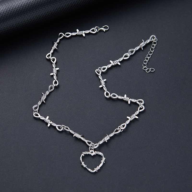 Hip Hop Punk Style Heart-shape - Streetwear Brand Accessories บทวิจารณ์และราคา