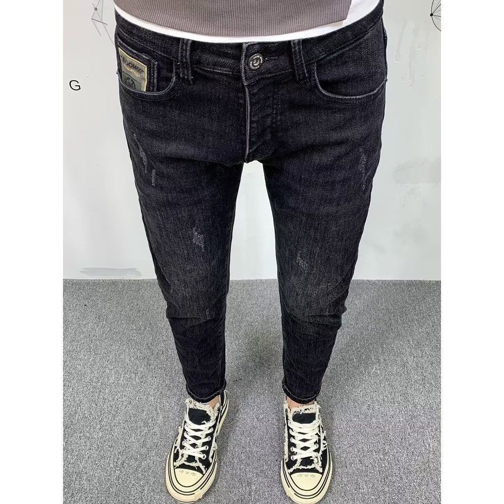New Fashion Spring Autumn Men' - Streetwear Brand Jeans บทวิจารณ์และราคา