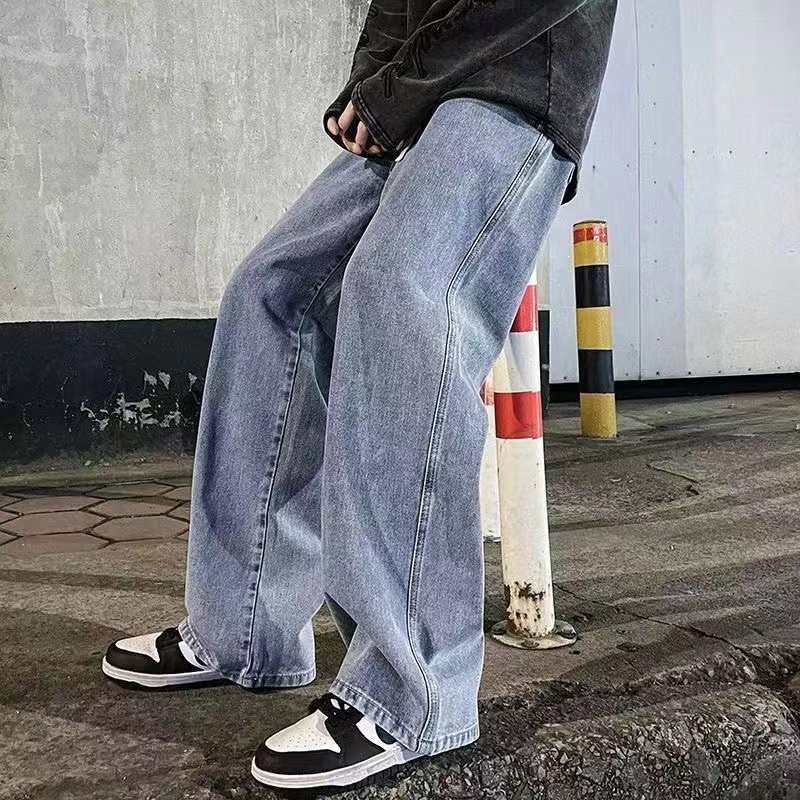 2023New Streetwear Loose Jeans - Streetwear Brand Jeans บทวิจารณ์และราคา