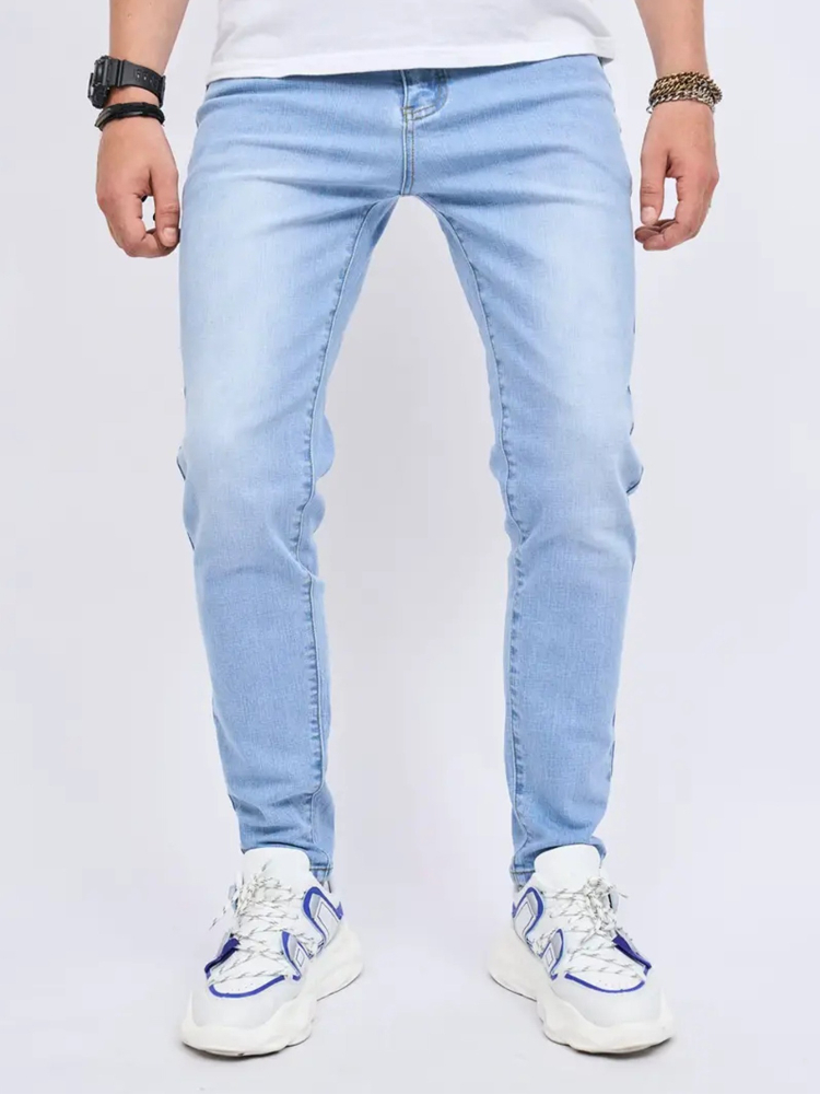 Classic Design Men's Jeans Lig - Streetwear Brand Jeans บทวิจารณ์และราคา