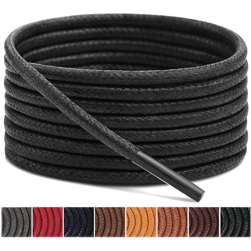 Wax Round Shoelaces for Boots  - Travis Scott Lace บทวิจารณ์และราคา