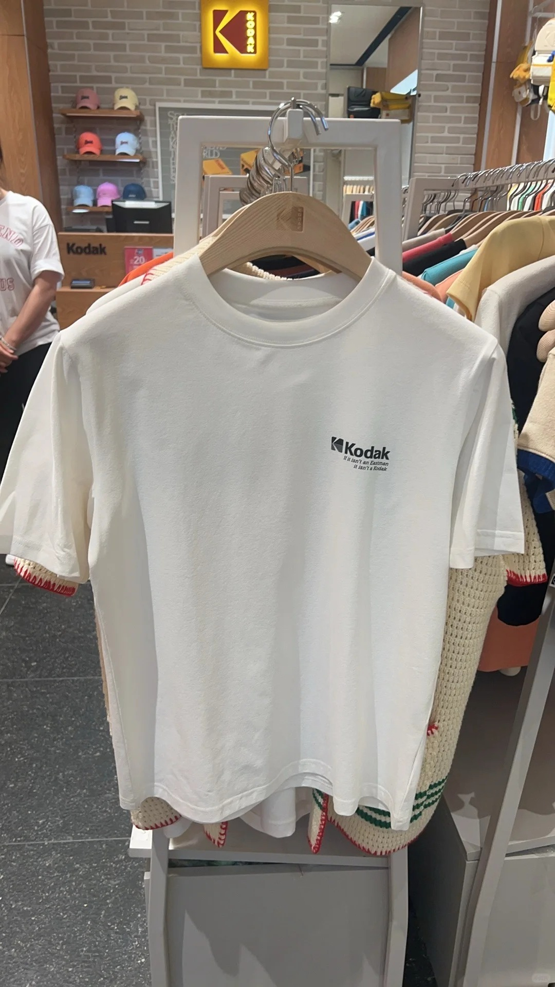 Kodak Unisex Oversized T-Shirt - Streetwear Brand Logos บทวิจารณ์และราคา