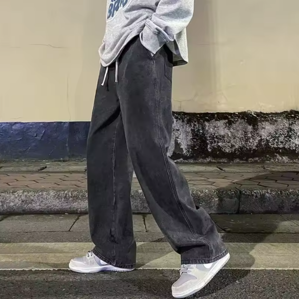 2025 New Streetwear Loose Jean - Streetwear Brand Jeans บทวิจารณ์และราคา