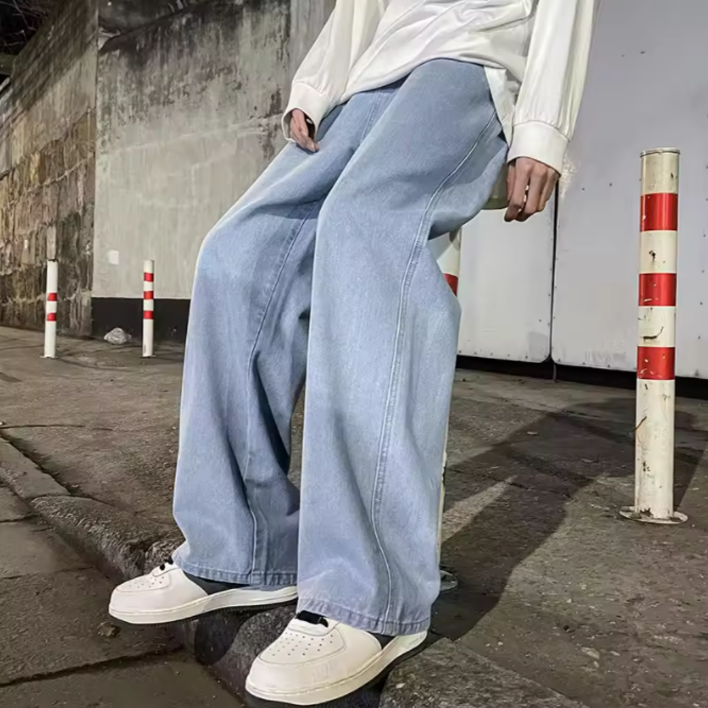 2025 New Streetwear Loose Jean - Streetwear Brand Jeans บทวิจารณ์และราคา