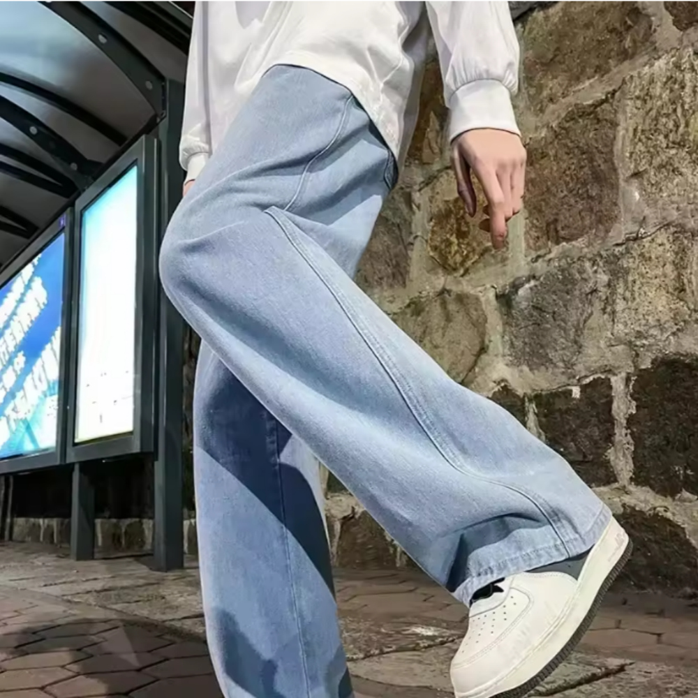 2025 New Streetwear Loose Jean - Streetwear Brand Jeans บทวิจารณ์และราคา