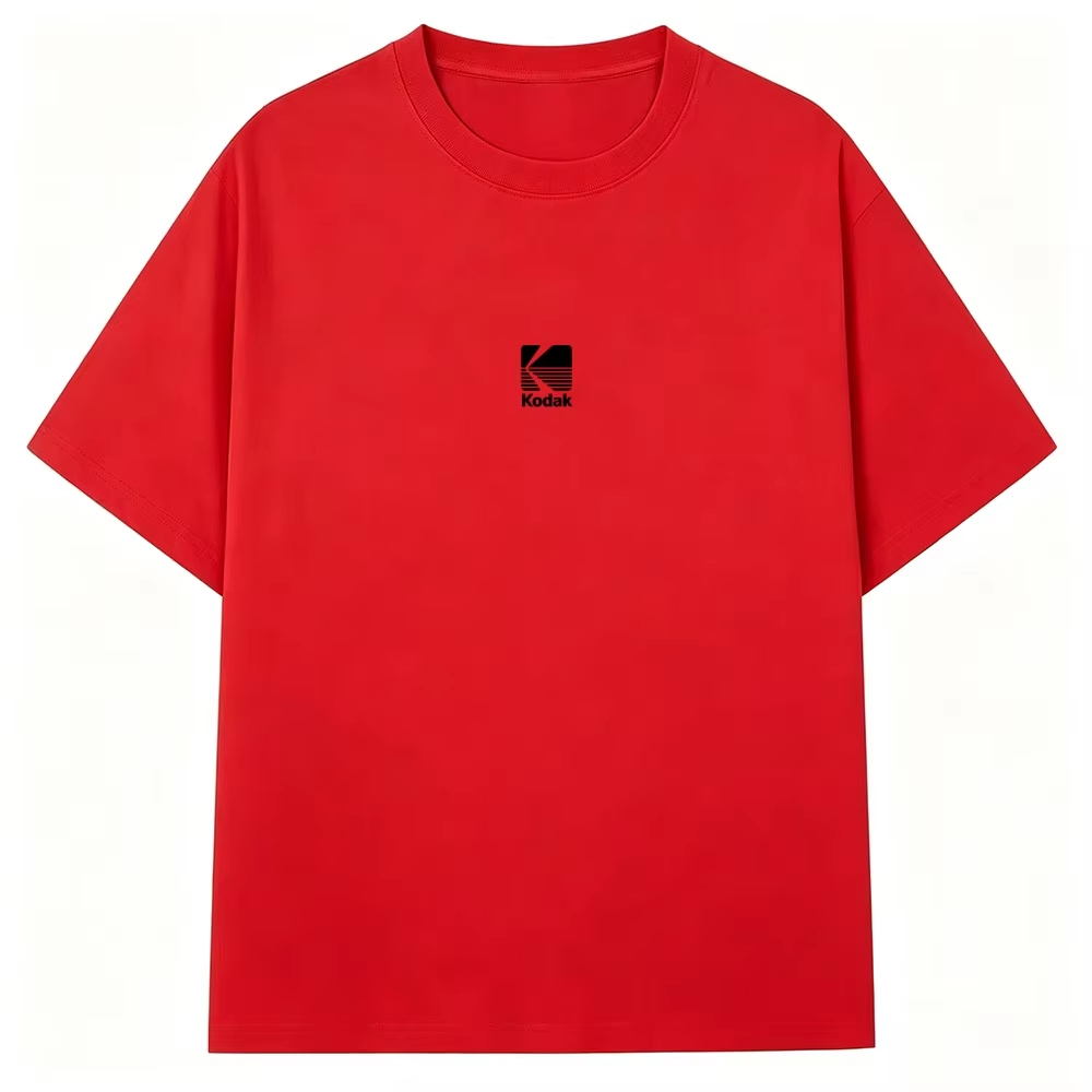 26 Summer Kodak Mini K Logo T- - Streetwear Brand Red Logo บทวิจารณ์และราคา