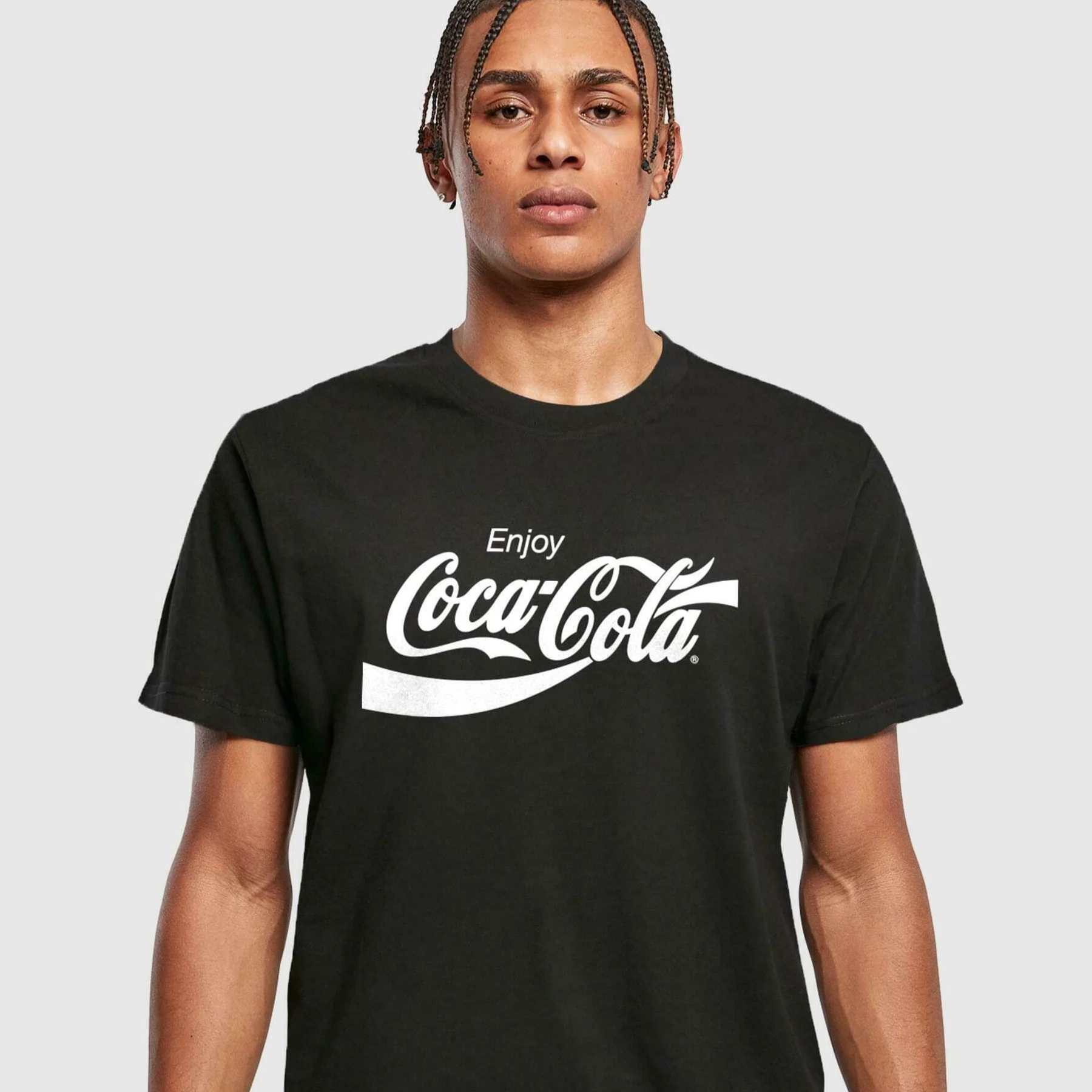 Red Cola Classic Logo Brand T- - Streetwear Brand Red Logo บทวิจารณ์และราคา