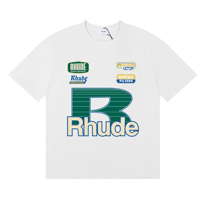 Streetwear Brand Rhude T-shirt - Streetwear Brand Logos บทวิจารณ์และราคา