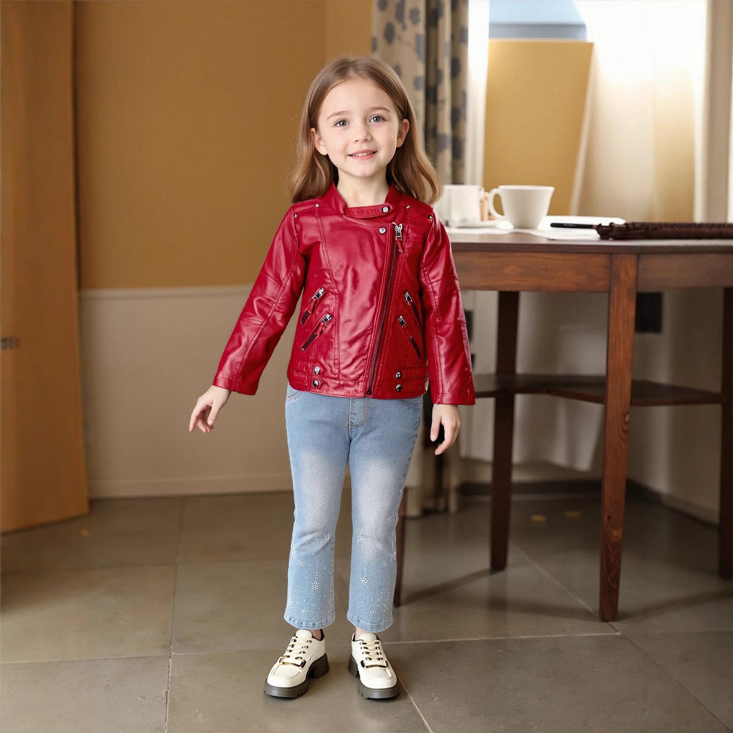 2-12Y Girls Christmas Pink Red - Streetwear Brand Red Logo บทวิจารณ์และราคา