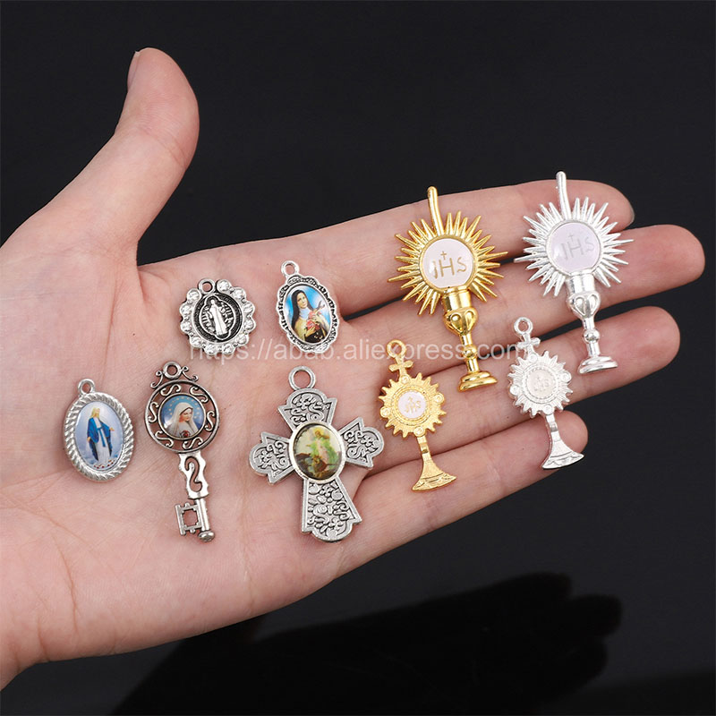 10 Pieces / Religious Gilded J - Streetwear Brand Accessories บทวิจารณ์และราคา