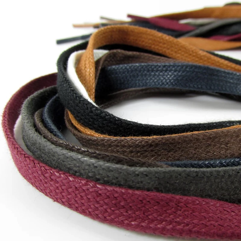 1Pair NEW Waxed Flat Shoelaces - Travis Scott Lace บทวิจารณ์และราคา
