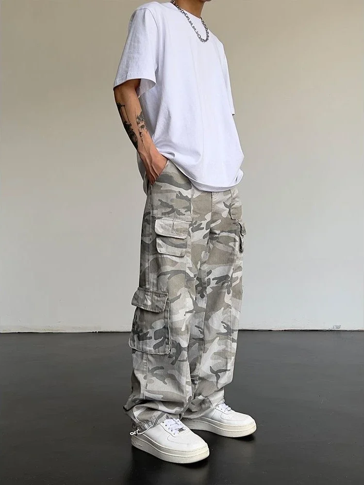 Grey Trekking Camouflage Strai - Corteiz Cargo Pant บทวิจารณ์และราคา