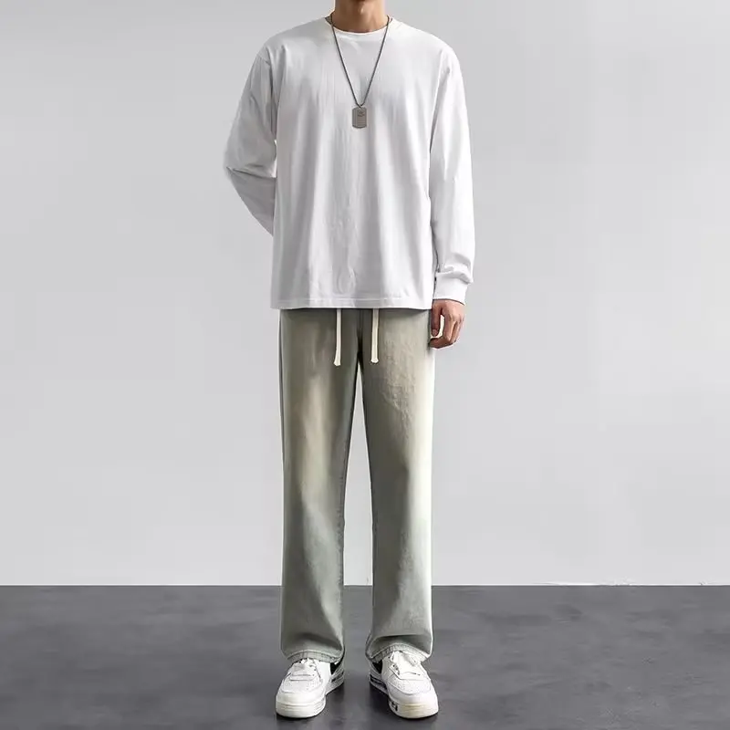 Korean Style Streetwear New Fa - Streetwear Brand Jeans บทวิจารณ์และราคา