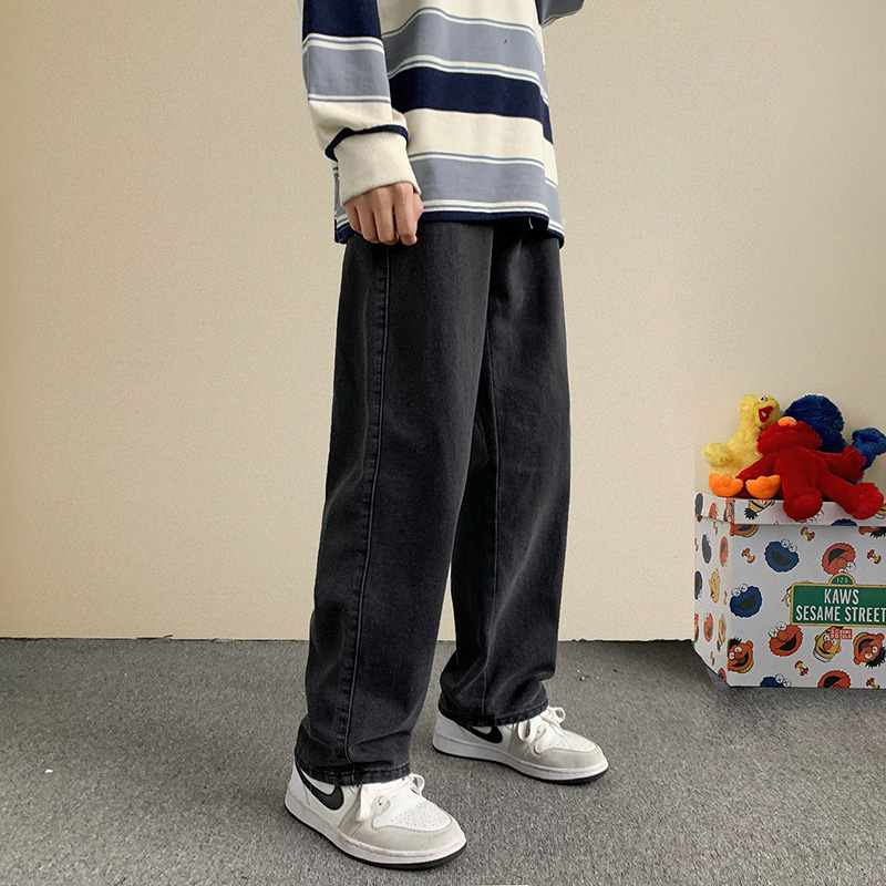 New Streetwear Baggy Jeans Men - Streetwear Brand Jeans บทวิจารณ์และราคา