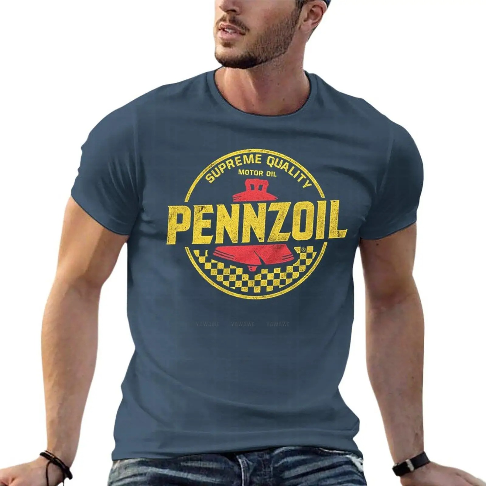 Distressed Pennzoil Motor Oil  - Streetwear Brand Logos บทวิจารณ์และราคา