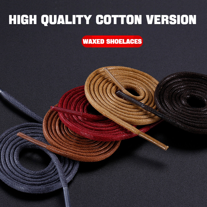 Cotton Waxed Shoelaces Round R - Travis Scott Lace บทวิจารณ์และราคา