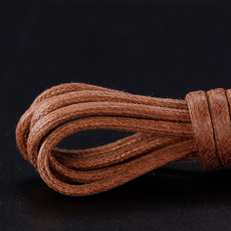 Cotton Waxed Shoelaces Round R - Travis Scott Lace บทวิจารณ์และราคา