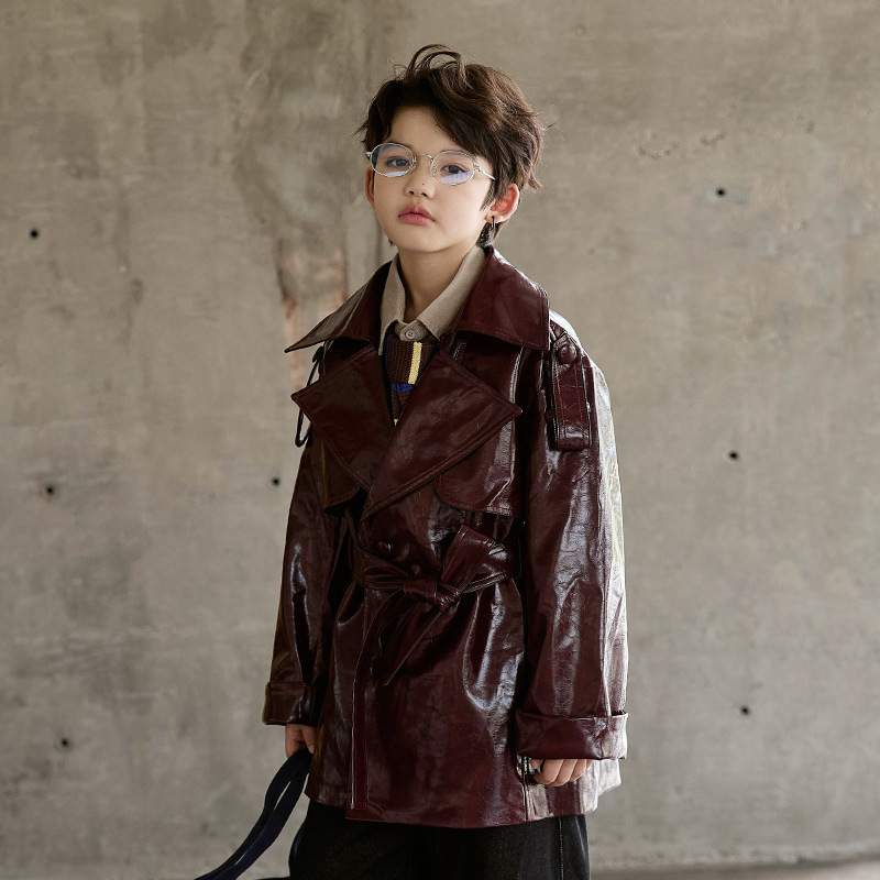 Boys Girls Wine Red Black Moto - Streetwear Brand Red Logo บทวิจารณ์และราคา
